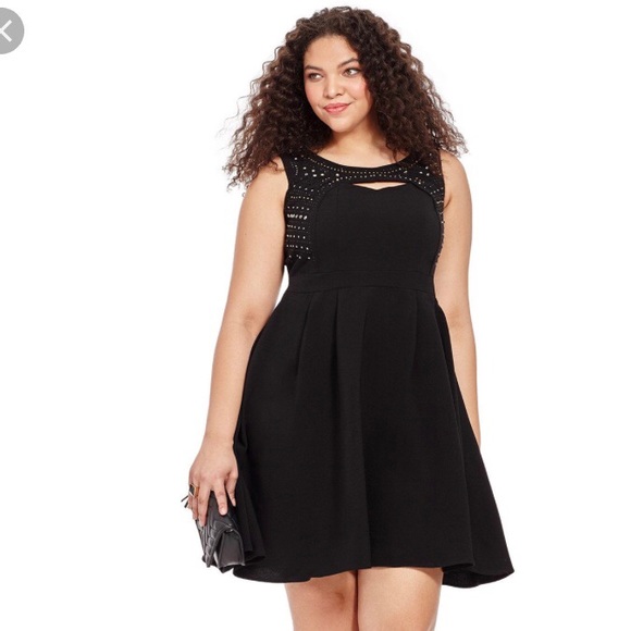 city chic black dress